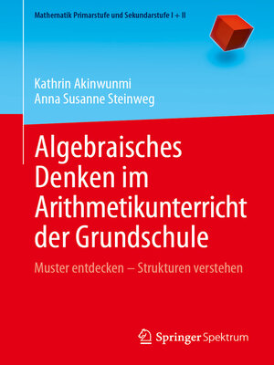 cover image of Algebraisches Denken im Arithmetikunterricht der Grundschule